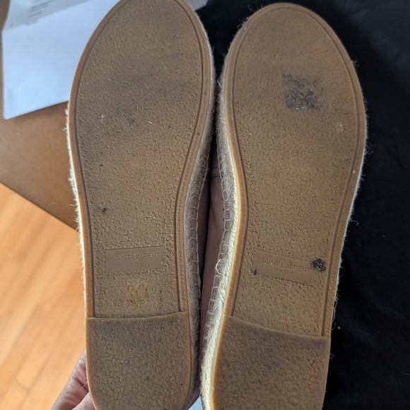 Yves Saint Laurent Pink Espadrilles - Picture 4 of 5